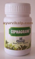 Charak CEPHAGRAINE, 40 Tablets, Provides Relief from Nasal Congestion