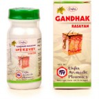 Unjha Pharmacy GANDHAK RASAYAN, 40 Tablets, Urticaria, Hives, Scabies, Acne, Pimples