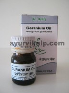 Dr. Jain's GERANIUM Oil, 5ml, Antidepressant, Antiseptic, Astringent
