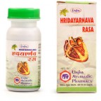 Unjha Pharmacy HRIDAYARNAVA RAS, 80 Tablets, Heart Diseases & Heaviness in Chest