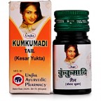 Unjha Pharmacy KUMKUMADI TAIL, 15ml, For Skin Texture, Complexion & Skin Problems