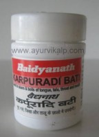 KARPURADI Bati (Ayurved Saar Sangraha) Baidyanath, 40 Tablets