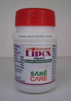 Sane Care, LIPOX, 40 Tablets, Dyslipedemia