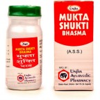 Unjha Pharmacy MUKTASHUKTI BHASMA, 10g, For Cough, Cold, Asthma, Digestive Disorders