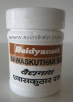 SHWASKUTHAR Ras (Bhaishajya Ratnawali) Baidyanath, 80 Tablets