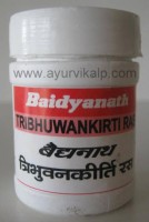 TRIBHUWANKIRTI Ras (Yog Ratnakar) Baidyanath, 40 Tablets