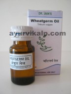 Dr. Jain's WHEATGERM Oil, 10ml, Vitamin E, Proteins, Antioxident
