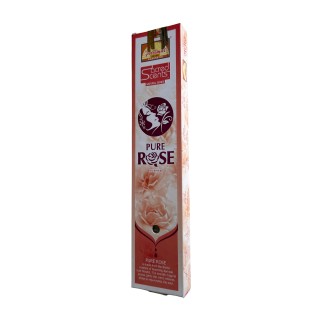 Parimal Sacred Scents Natural Series PURE ROSE Incense Sticks, 24g