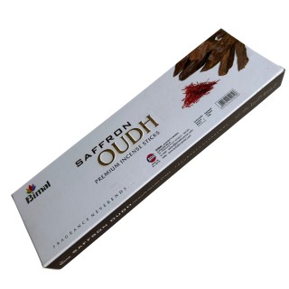 Bimal Agarbatti SAFFRON OUDH Premium Incense Sticks, 25 Sticks