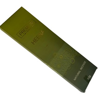 Rajpal Premium HEENA Natural Incense Sticks, 50g