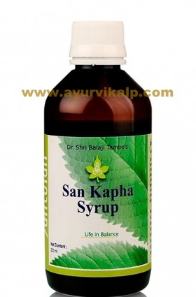 Dr. Balaji Tambe, Santulan SAN KAPHA Syrup, 200ml, Respiratory Disorders