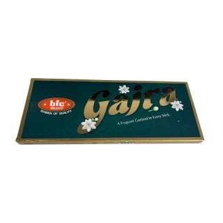 BIC Brand GAJRA Incense Sticks, 25 Sticks
