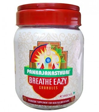 Pankajakasthuri BREATHE EAZY Granules, 400g, Supplement for Healthy Breathing