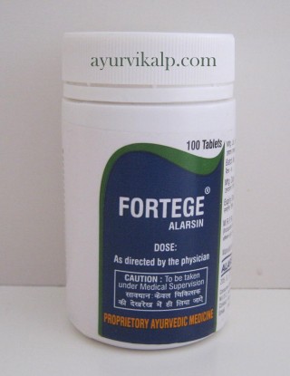 Alarsin FORTEGE,100 Tablets, increases Sperm count & Semen volume in Male