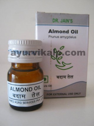 Dr. Jain's ALMOND Oil, 5ml, Protects and Nourishes skin