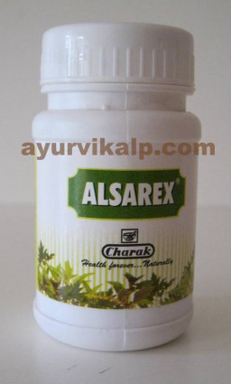 Charak ALSAREX, 40 Tablets, for Gastric, Duodenal Ulcers