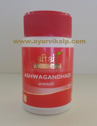 Sri Sri Ayurveda, ASHWAGANDHADI, 60 Tablets, Treat Vata Rogas