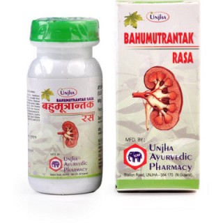 Unjha Pharmacy BAHUMUTRANTAK RAS, 40 Tablets, Related to Urinary Tract Infection