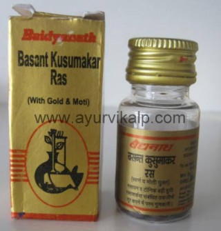 Baidyanath BASANT KUSUMKAR Ras (Siddha Yog Sangraha), 25 Tablets