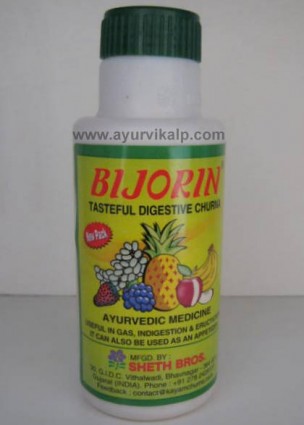 Sheth Bros., BIJORIN, 100 gm, Best Digestive Churna