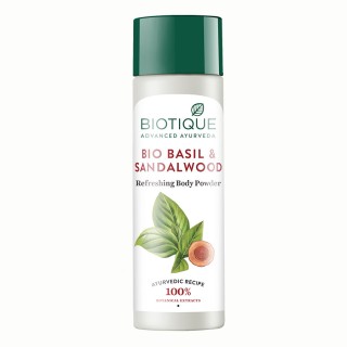 Biotique Bio BASIL & SANDALWOOD Refreshing Body Powder 150g