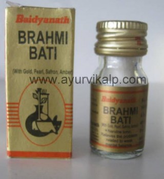 BRAHMI Bati (Ayurved Sar Sangraha) Baidyanath, 10 Tablets