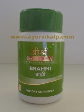 Sri Sri Ayurveda, BRAHMI, 60 Tablets, Memory Enhancer
