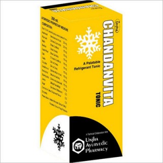 Unjha Pharmacy CHANDANVITA TONIC, 200ml, Reduce body Heat
