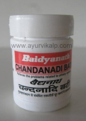 CHANDANADI Bati (Siddha Yog Sangrah) Baidyanath, 40 Tablets
