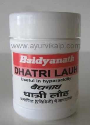 DHATRI Lauh (Bhaishajya Ratnavali) Baidyanath, 40 Tablets