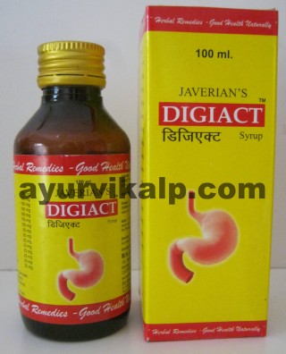 Javarian DIGIACT Syrup, 100ml, Herbal Digestive Syrup