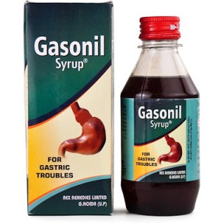 Rex Remedies GASONIL SYRUP, 200ml, Indigestion, Stomach-ache, Hyper Acidity