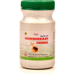 Unjha Pharmacy GOKSHURADI CHURNA, 100g, Useful in Early Ejaculation and Weakness