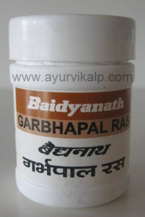 GARBHAPAL Ras (Ras Yog Sagar) Baidyanath, 80 Tablets