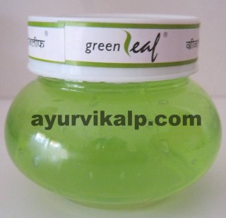 Brihans GREEN LEAF Gel, 125gm, 100 Pure Aloe Vera Skin Gel