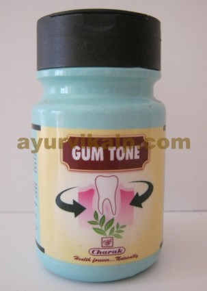 Charak GUM TONE Powder, 40gm, Tightens Gums and arrest Bleeding