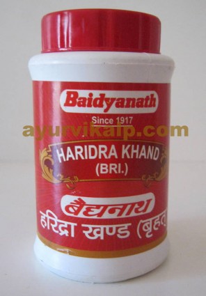 Baidyanath HARIDRA KHAND, 100gm, for Worms & Allergic Rashes