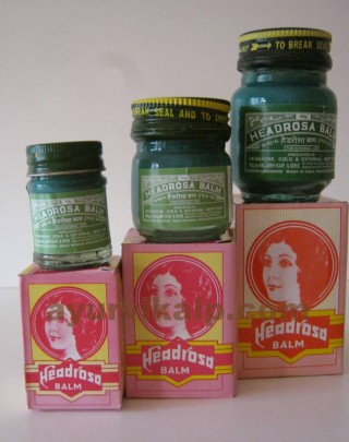 Vallabh Vijay & Sons HEADROSA Balm for Swelling & External Body Pain