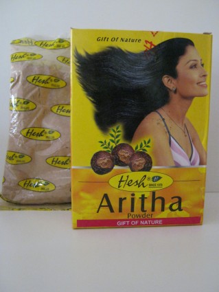 Hesh Pure ARITHA Soapnut Powder, 100gm, for Hair Wash
