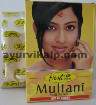 Hesh MULTANI Mati Powder Pure Natrual Face Pack,100gm