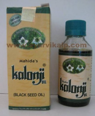 Herbal KALONJI Oil, 100 ml, for Hair Problems & Hypertension
