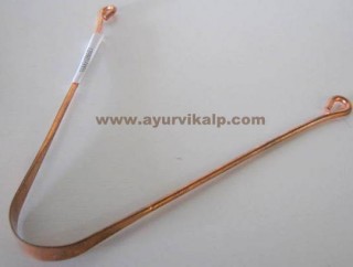 Pure Copper Tongue Cleaner, 1 piece