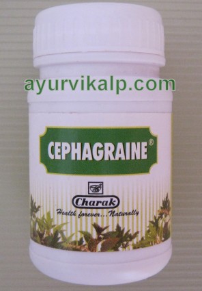 Charak CEPHAGRAINE Tablet Prevents Decongestion & Blockage of nasal cavity
