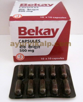 BEKAY, 60 Capsules, Hepato Protector Recommended for Vitiligo Patients as Co therapy