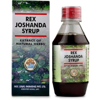 Rex Remedies JOSHANDA SYRUP, 200ml, Cough, Cold & Other Chest problems