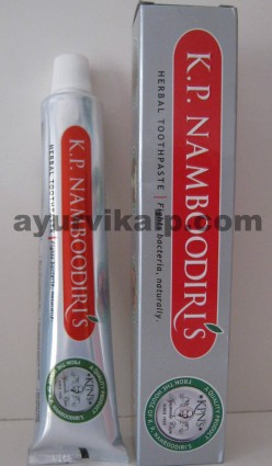 K. P. Namboodiri's Toothpaste, 100gm, Floaming non-fluoridated toothpaste