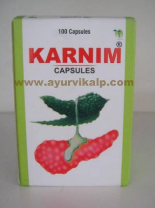 Unijules, KARNIM CAPSULES, 100 Capsules, For Diabetes