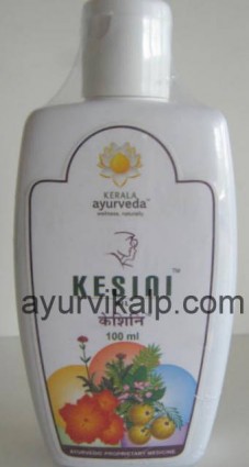 KESINI Hair Oil Kerala Ayurveda, 100 ml, For Healthy Hair & Scalp