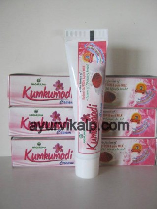 KUMKUMADI Cream Nagarjuna, 20 gm, Improves Fairness
