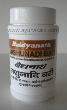 LASHUNADI Bati (Ayurved Saar Sangraha) Baidyanath, 20 g